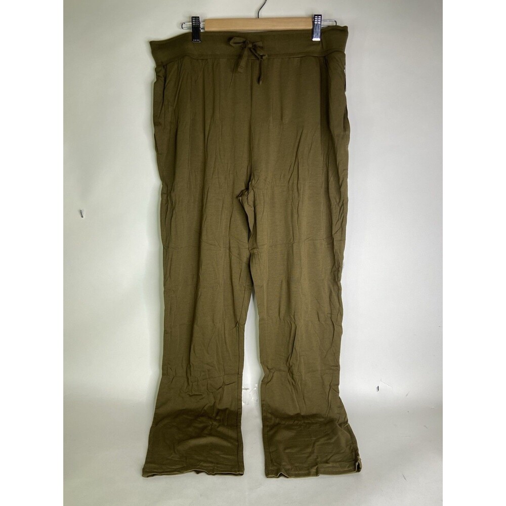 2xist Luxe Dream Lounge Pants Sleepwear Pajama Dark Olive Green Mens Size L